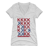 Max Scherzer Women's V-Neck T-Shirt | 500 LEVEL