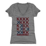 Max Scherzer Women's V-Neck T-Shirt | 500 LEVEL