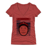 Max Scherzer Women's V-Neck T-Shirt | 500 LEVEL