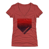 Max Scherzer Women's V-Neck T-Shirt | 500 LEVEL