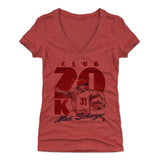 Max Scherzer Women's V-Neck T-Shirt | 500 LEVEL